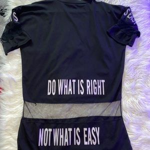 Black shirt